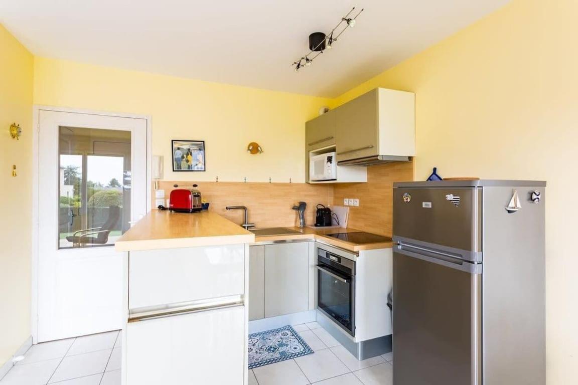 L'Opale - Joli Appartement Avec Jardin Et Garage ดีนาร์ ภายนอก รูปภาพ