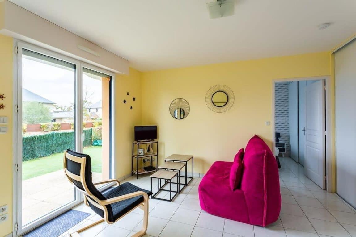 L'Opale - Joli Appartement Avec Jardin Et Garage ดีนาร์ ภายนอก รูปภาพ