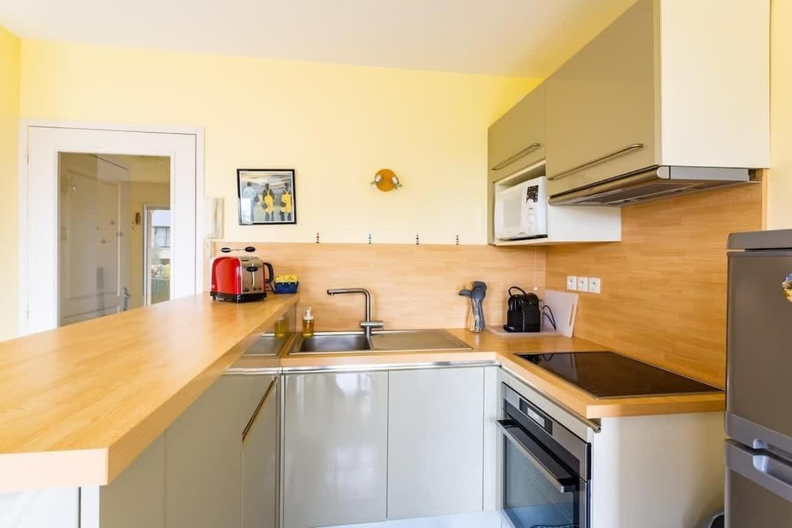 L'Opale - Joli Appartement Avec Jardin Et Garage ดีนาร์ ภายนอก รูปภาพ